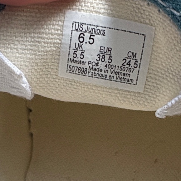 Vans Checkered Slip-On Shoes - Blue and White - Picture 7 of 7